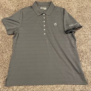 Women’s Callaway Grey Golf Shirt. Herradura Brand
